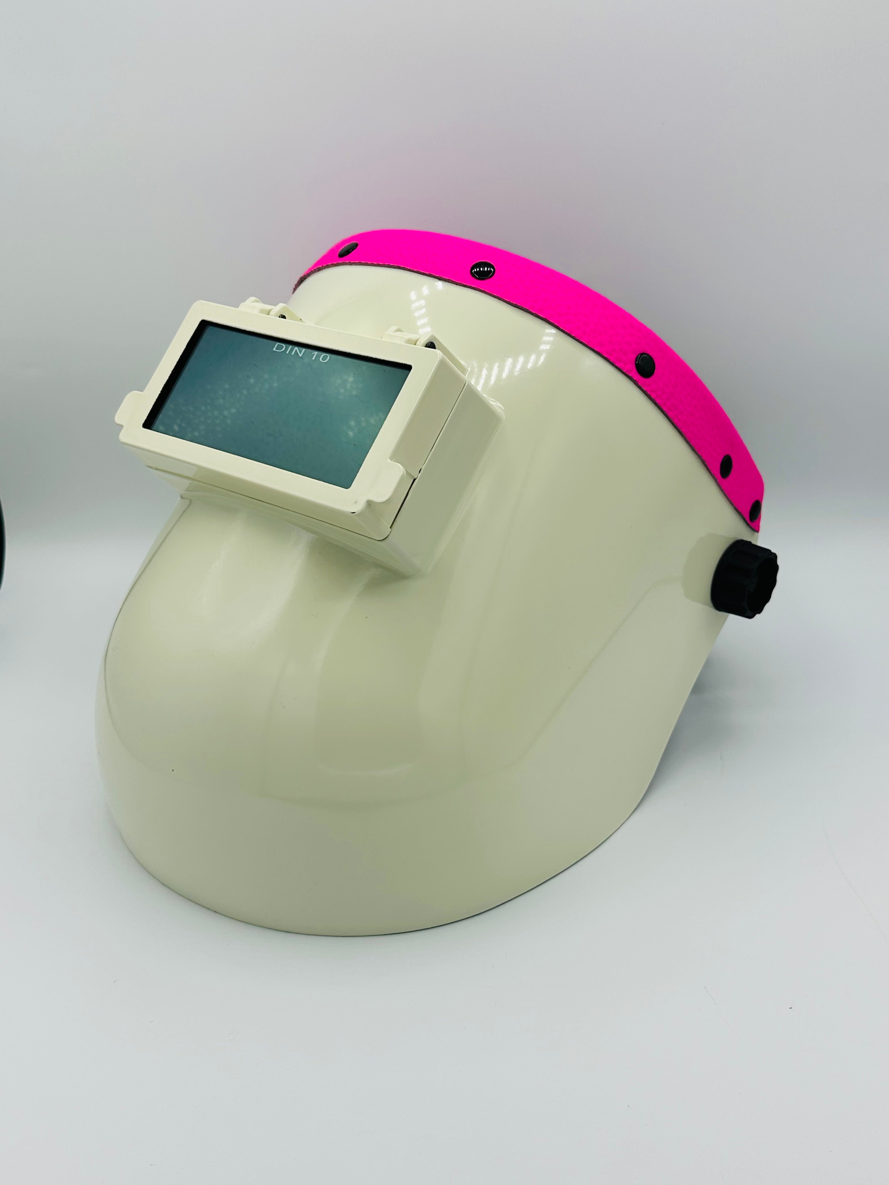 White Pipeline Hot Pink Leather