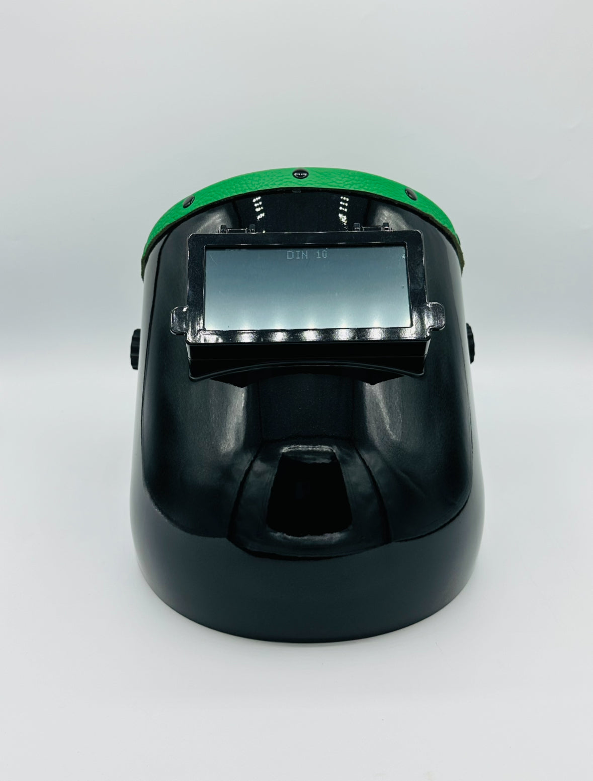 Black Pipeliner Green Leather
