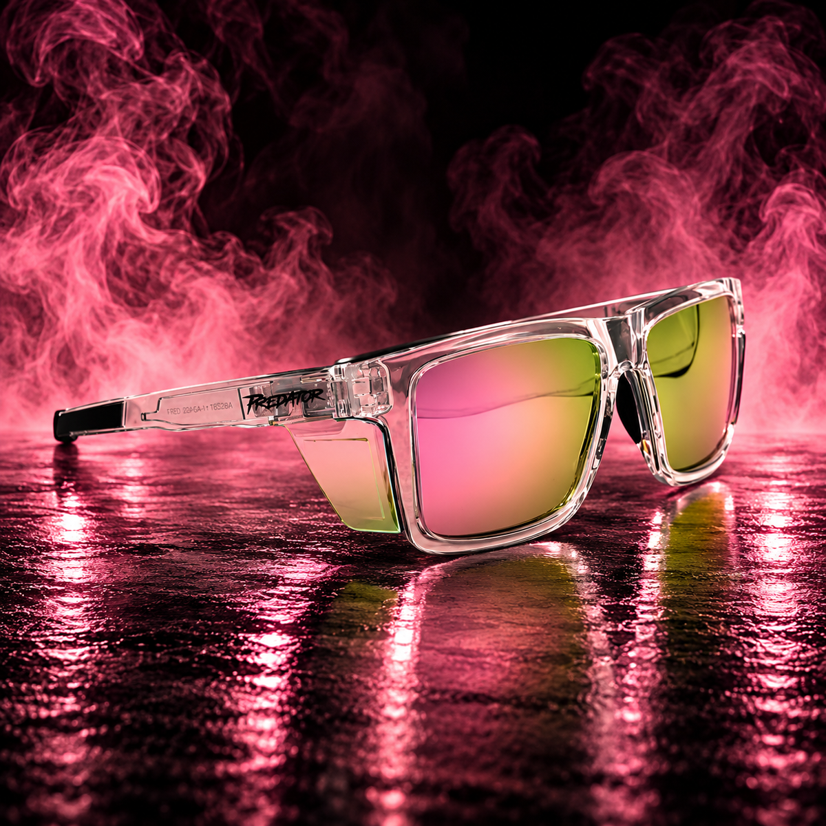 Predator Safety Glasses Rose