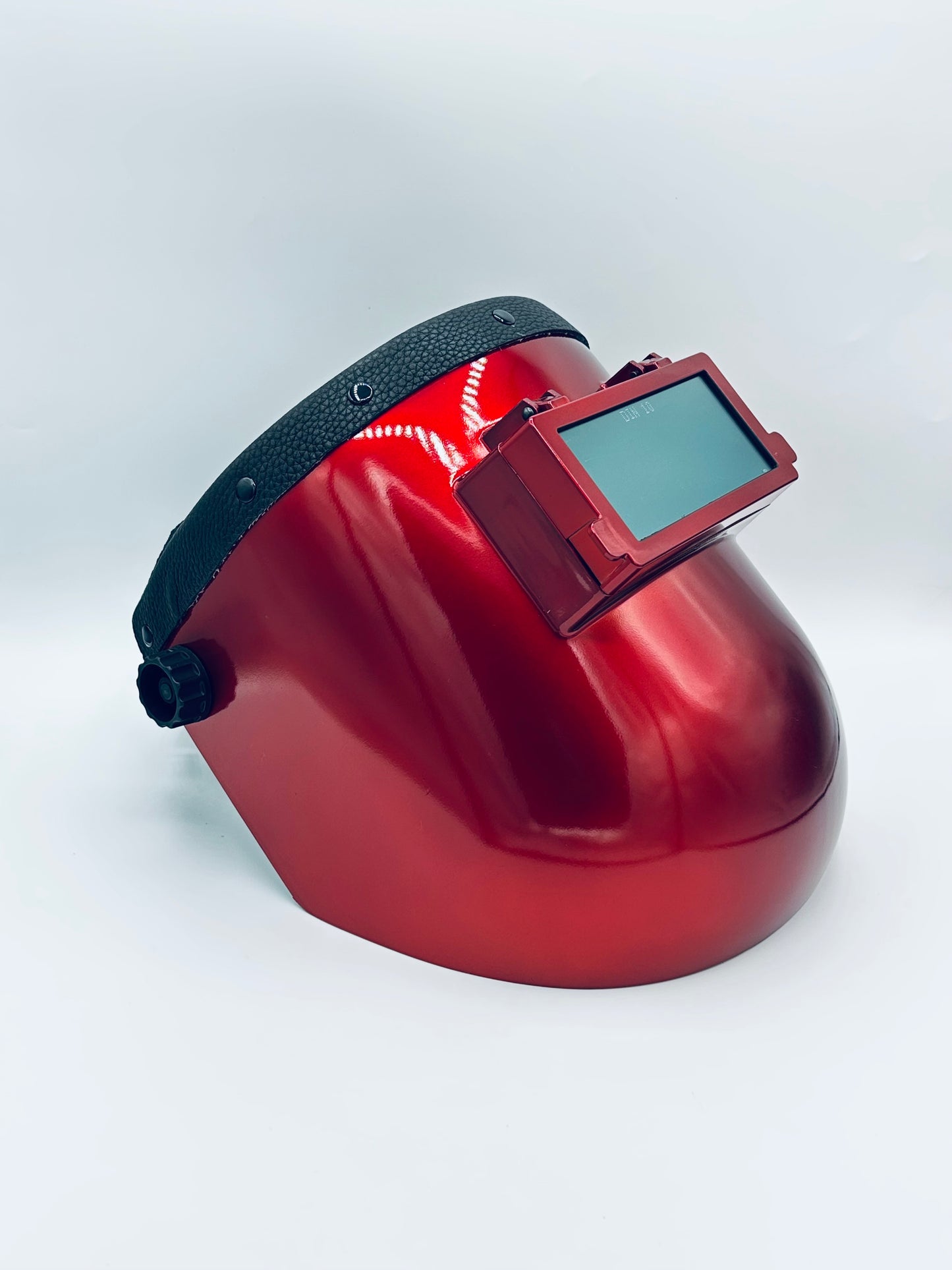 Red Pipeliner Black Leather