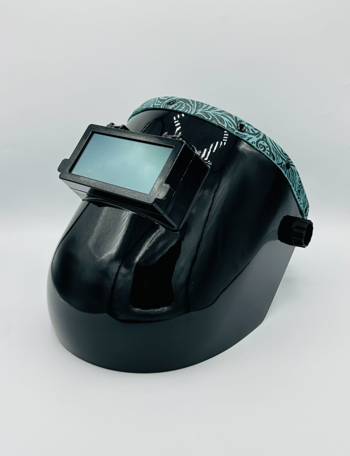 Black Pipeliner Teal Floral