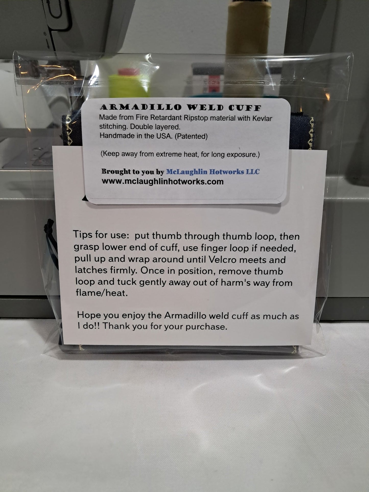 Armadillo Weld Cuff (Padded)