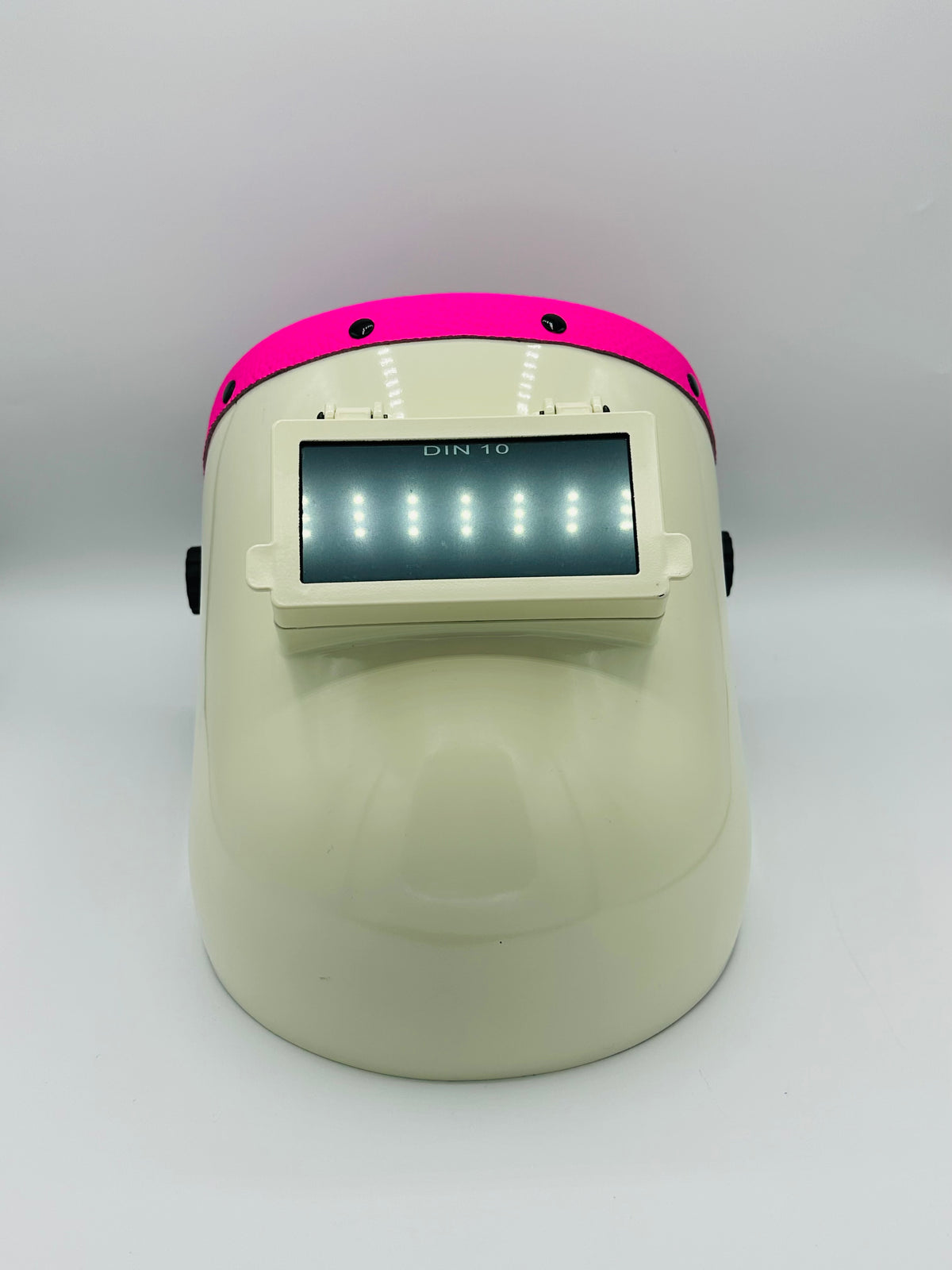 White Pipeline Hot Pink Leather
