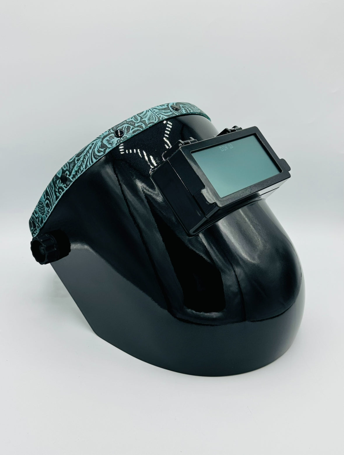 Black Pipeliner Teal Floral