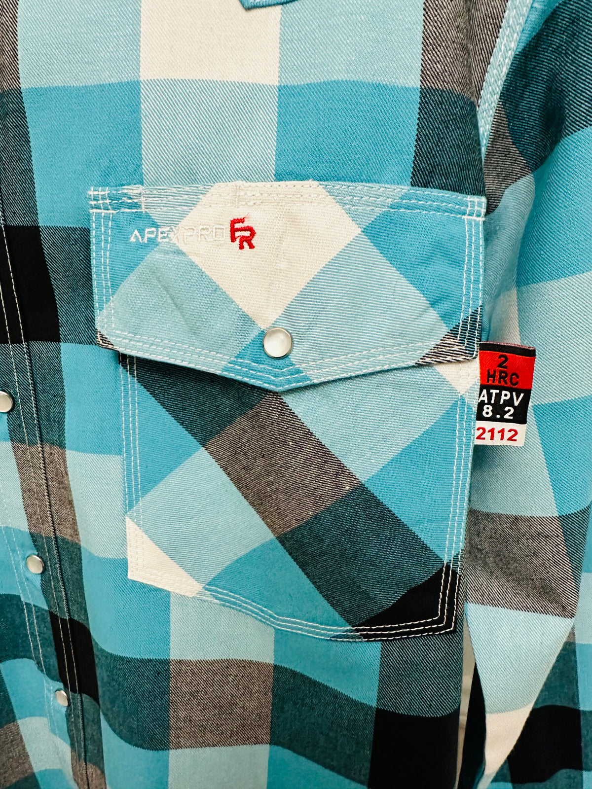 (IN STOCK) ApexPro FR with CoolGuard Plaid Shirt