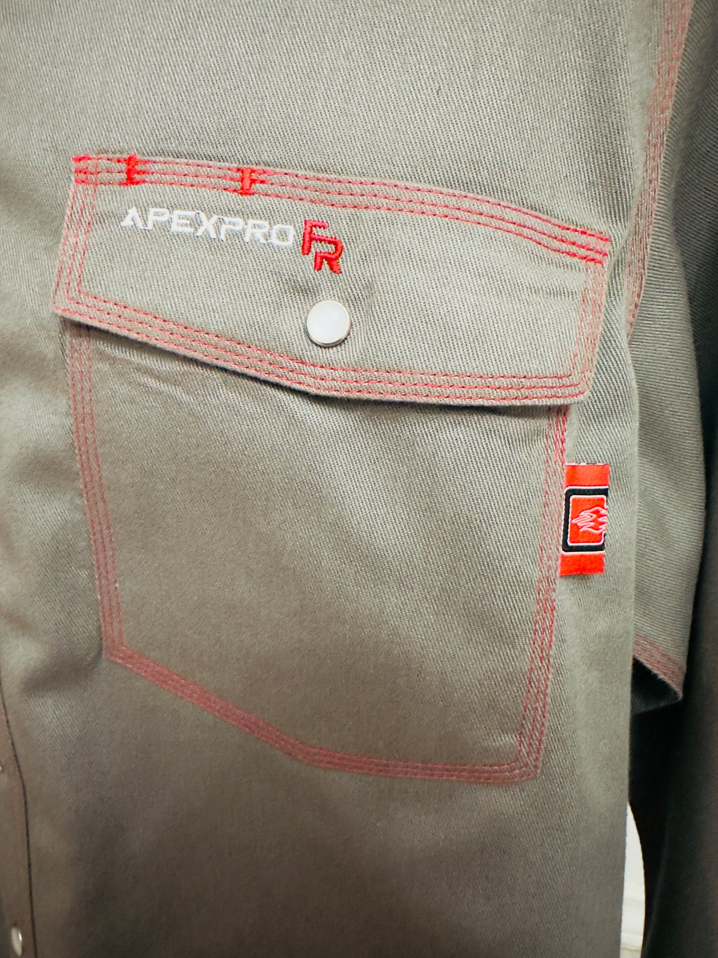 (Low Stock) ApexPro FR with CoolGuard Grey Shirt