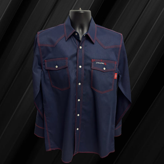 (Low Stock) ApexPro FR with CoolGuard Blue Shirt