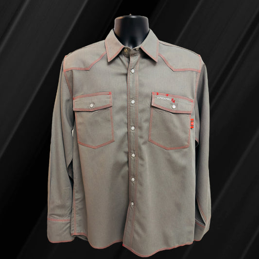 (Low Stock) ApexPro FR with CoolGuard Grey Shirt
