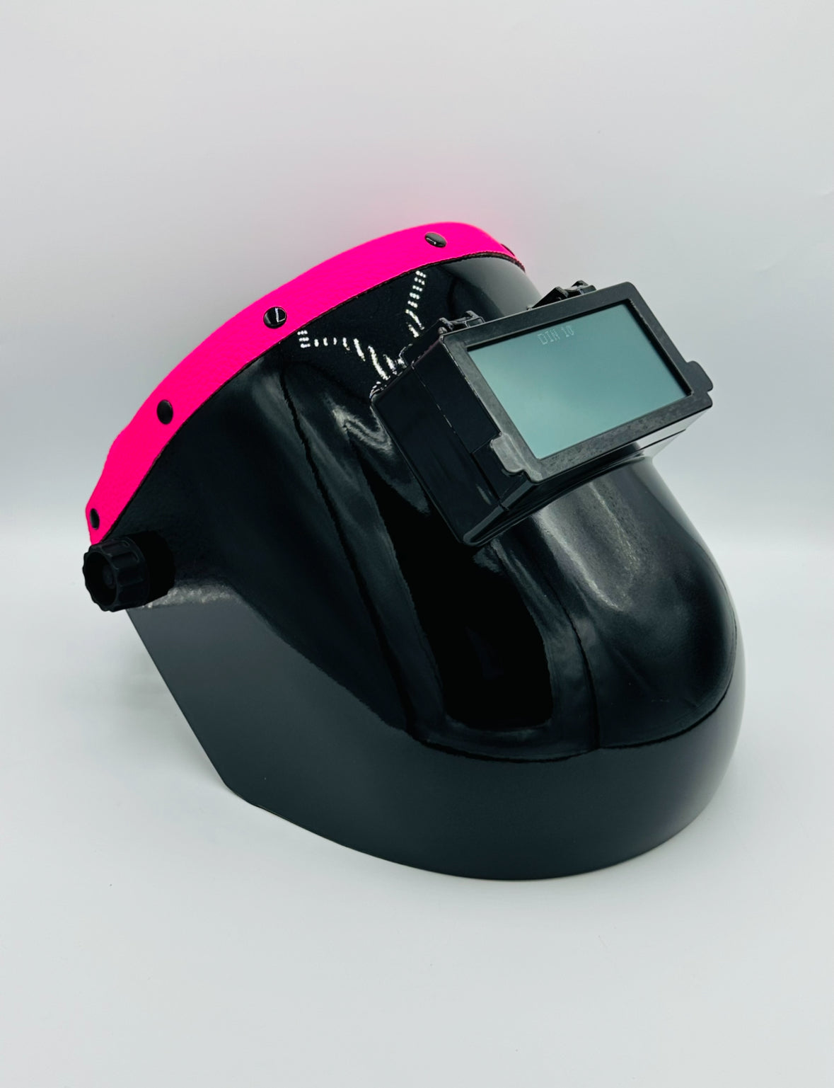 Black Pipeliner Hot Pink Leather
