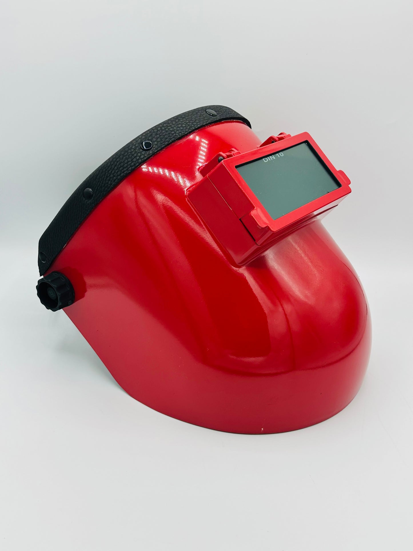 AG Red Sugar Scoop Black Leather
