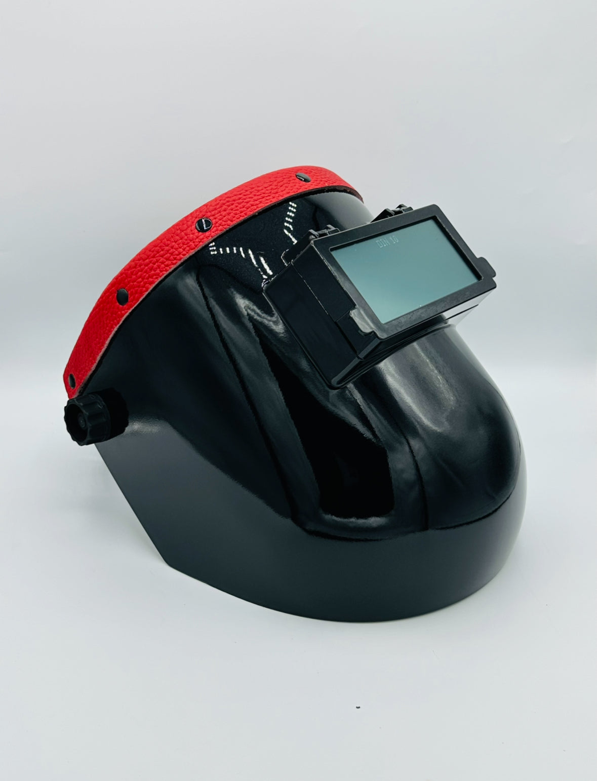 Black Pipeliner Red Leather