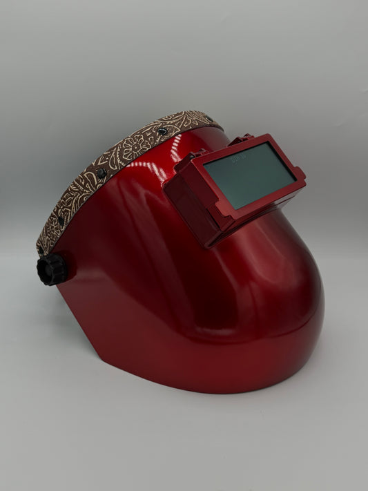 Red Pipeliner Brown Floral